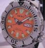 Seiko Orange Monster, Orange Dial, Rubber Strap
