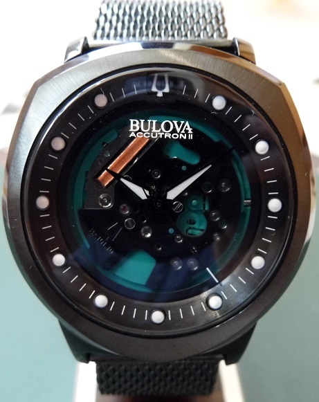 Bulova Accutron II Alpha, Black Dial, Black Case & Bracelet