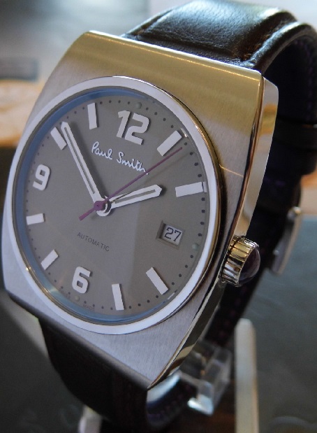 Paul Smith Automatic, Black Dial, Leather Strap