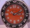 Seiko Diver Sawtooth, Orange Dial, Steel Bracelet