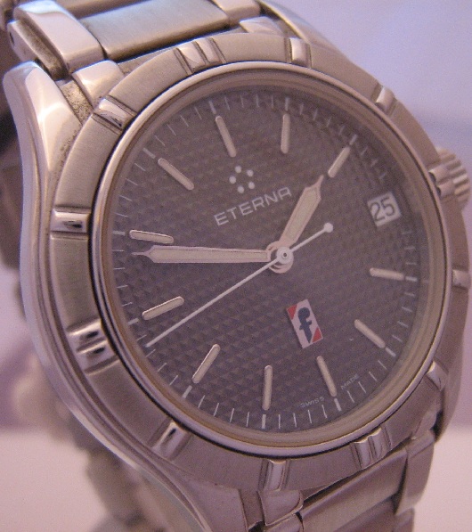 Eterna Pininfarina Limited Edition, Grey Dial, Steel Bracelet