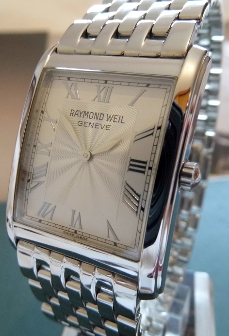 Raymond Weil Don Giovanni, SIlver Dial, Steel Bracelet