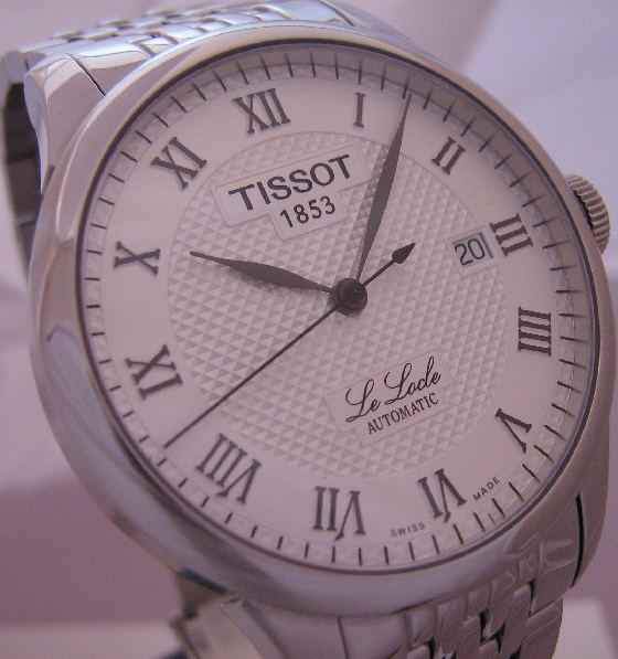 Tissot Le Locle Automatic, Silver Dial With Steel Bracelet