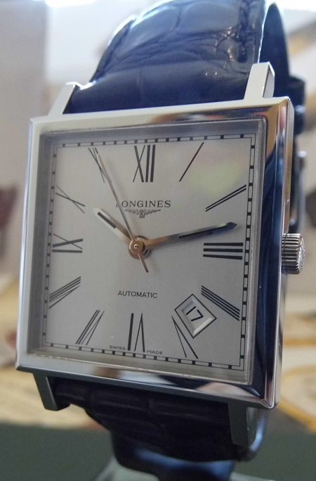 Longines Heritage 1968, Silver Dial, Leather Strap