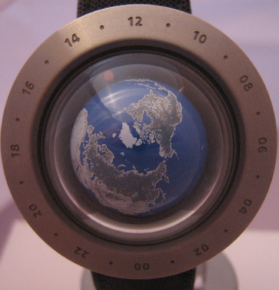 Seiko Think The Earth, Northern Hemisphere Dial, Canvas Strap