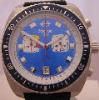 Zodiac Seadragon Chronograph, Blue Dial With Nylon Strap