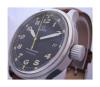 Omega Dynamic Automatic Watch, Black Dial With Brown Leather Strap