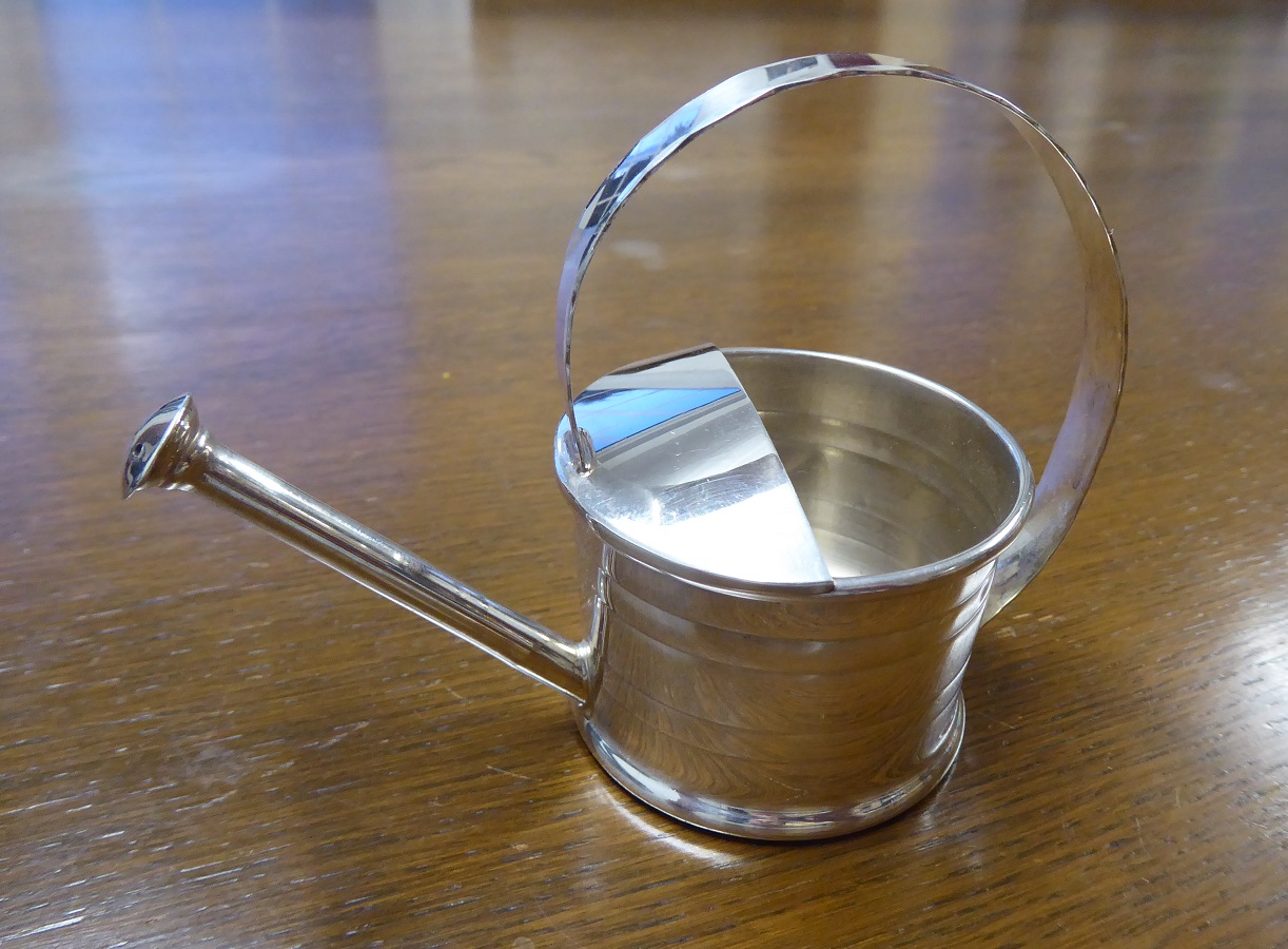 A Cartier Sterling Silver Watering Can