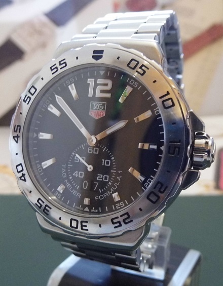 Tag Heuer Formula 1 Grande Date, Black Dial, Bracelet
