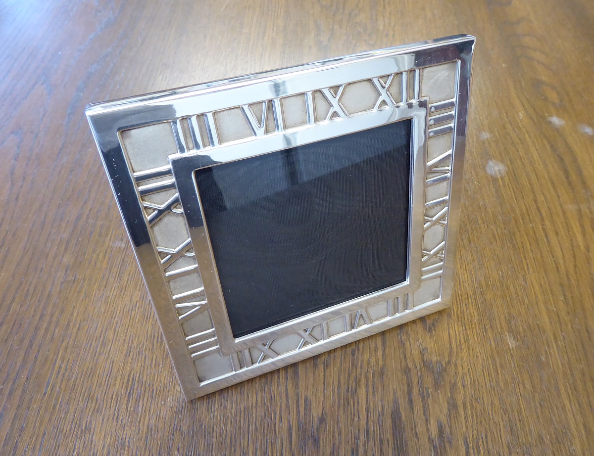 A Tiffany & Co Atlas Silver Photo Frame