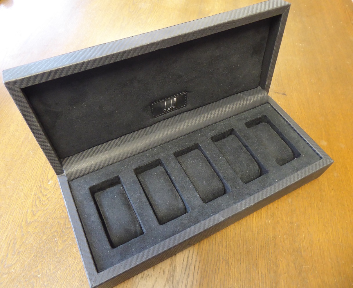 An Alfred Dunhill Chassis Watch Box