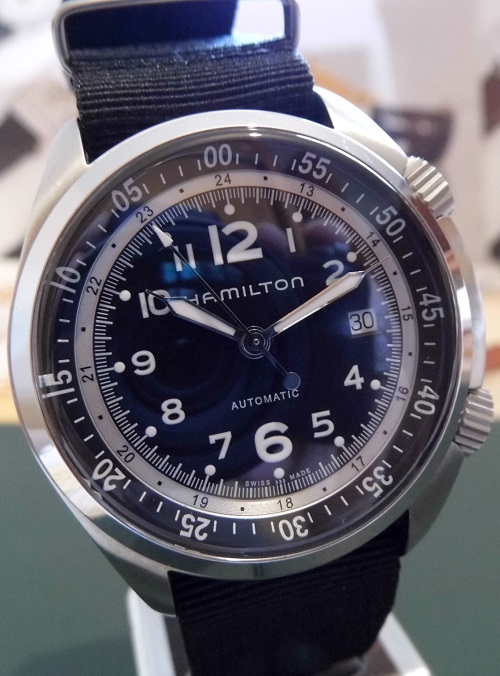 Hamilton Khaki Pilot Pioneer Auto, Black Dial, Strap & Bracelet