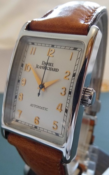Daniel JeanRichard Lancia Limited Edition, Silver Dial, Leather Strap