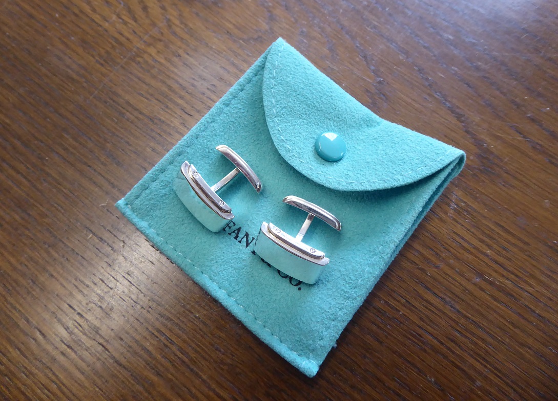 Tiffany & Co Metropolis Sterling Silver Cufflinks