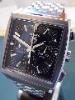 Tag Heuer Monaco Chronograph, Black Dial, Braacelet
