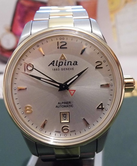 Alpina Alpiner Automatic, Silver Dial, Bracelet