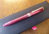 A Theo Fennell Pink Enamel & Silver Pen