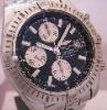 Breitling Chronomat Evolution, Black Dial, Steel Bracelet