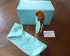 A Tiffany & Co Elsa Peretti Sterling Silver Thumbprint Bud Vase