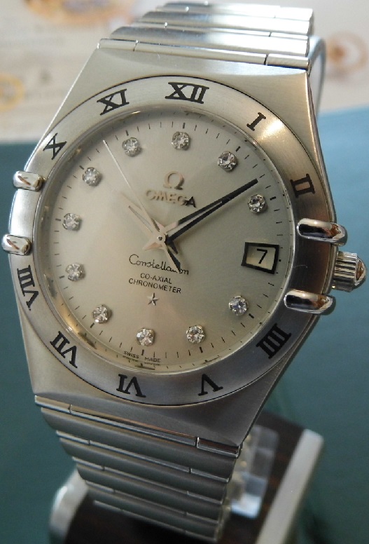 Omega Constellation 160 Years, Silver Dial with Diamond Markers