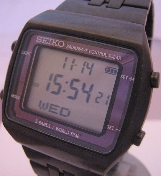 Seiko Power Design Project Solar, Grey Dial, Black IP Bracelet