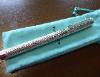 A Tiffany & Co Diamond Point Silver Rollerball Pen 