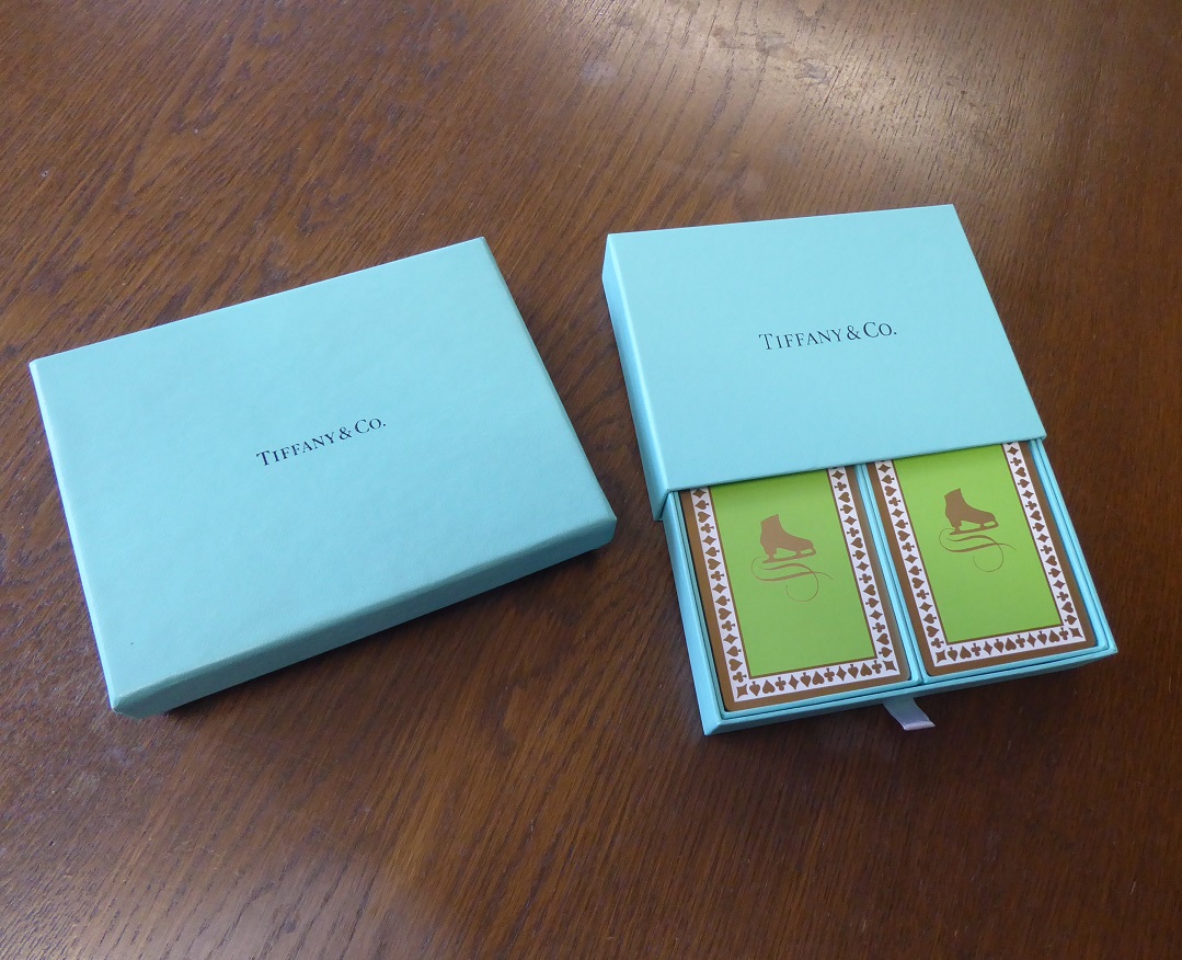 Two Decks Of Tiffany & Co Playing Cards