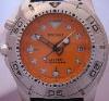 Seiko Scuba Kinetic 200M Divers, Orange Dial, Rubber Strap 