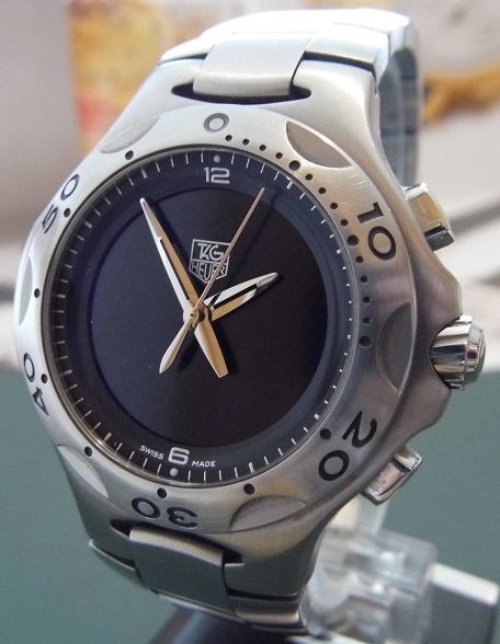 Tag Heuer Kirium Formula 1, Black Dial, Steel Bracelet