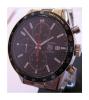 Used Tag Heuer Carrera Chronograph, Black Dial With Stainless Steel Bracelet