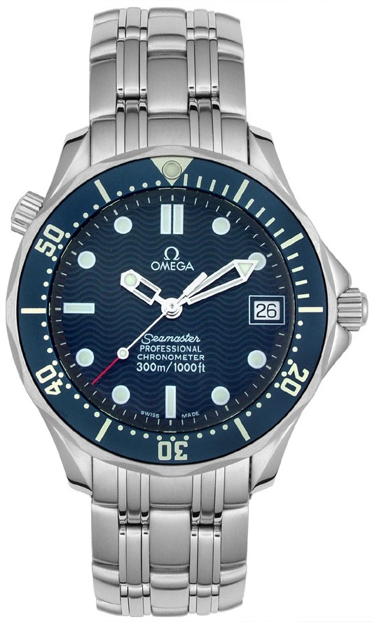 Omega Seamaster Professional, Blue Dial With Steel Bracelet