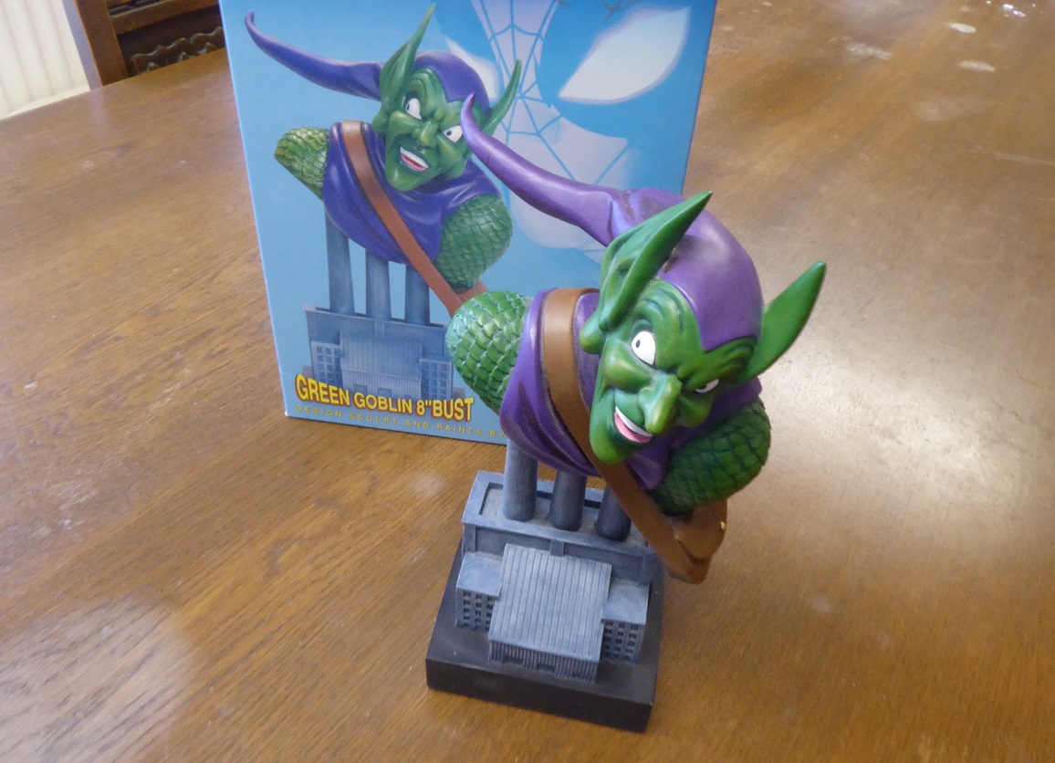 The Amazing Spider-Man Green Goblin Marvel Dynamic Forces 8 Bust