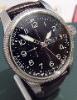 Oris Big Crown Small Second Pointer Day, Black Dial, Leather Strap