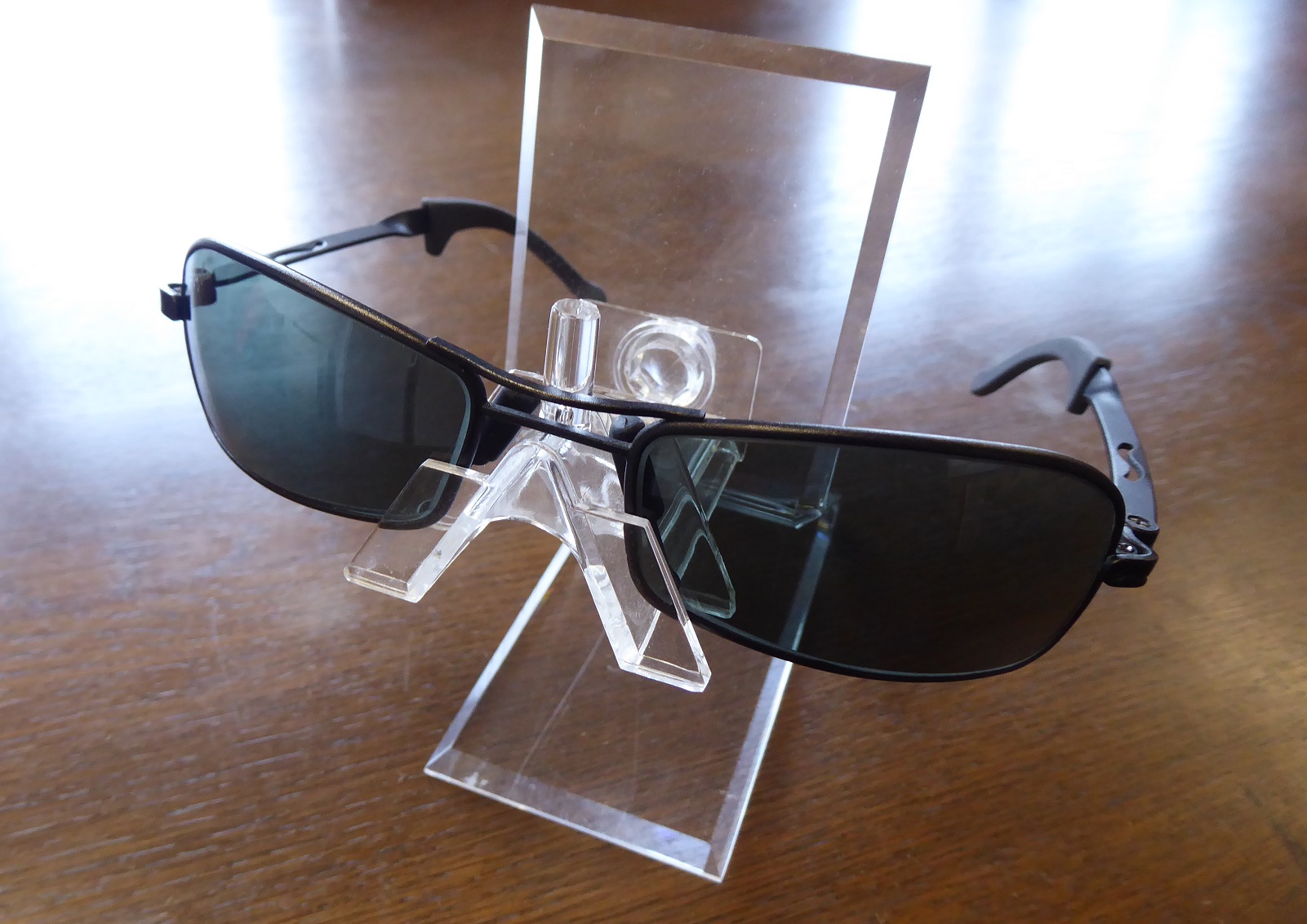Ray Ban Orbs Axis Square Black Sunglasses