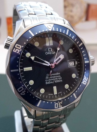 Omega Seamaster Professional, Blue Dial With Stainless Steel Bracelet