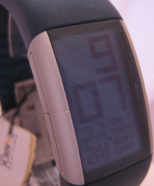 Fossil Philippe Starck, Blue Dial, Rubber Strap