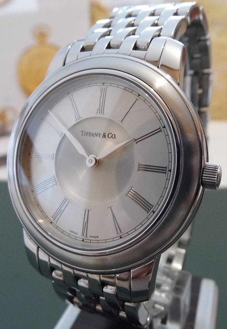 Tiffany & Co Mark Quartz Resonator, Silver Dial, Steel Bracelet