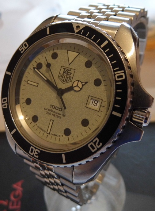 Tag Heuer Vintage 1000 Divers, Lume Dial, Bracelet