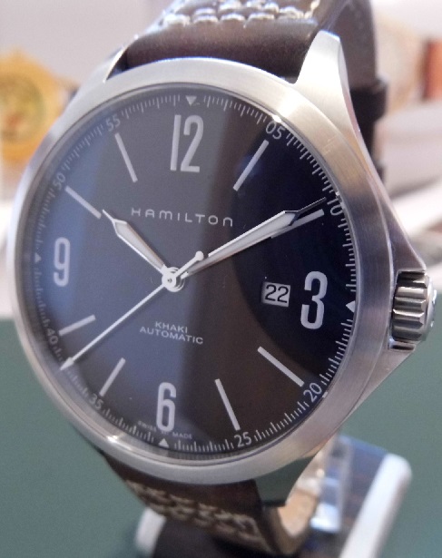 Hamilton Khaki Pilot Aviation, Black Dial, Leather Strap