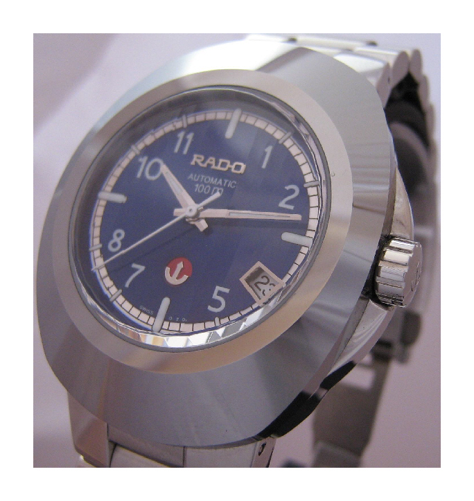 Rado Diastar Original, Blue Dial With Stainless Steel Bracelet