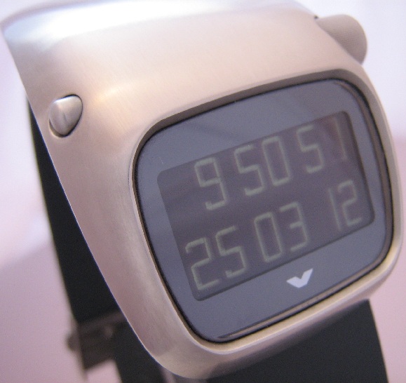 Ventura V-Tec Sigma, Black Dial, Black Rubber Strap