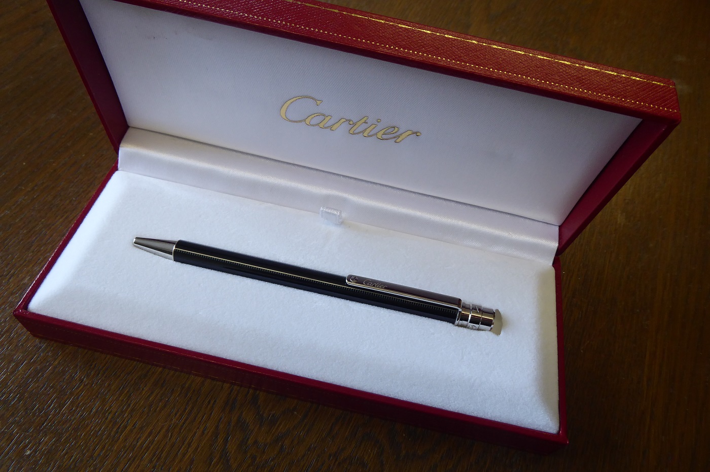 A Santos De Cartier Ballpoint Pen