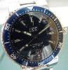 Oris TT1 300M Divers Watch, Blue Dial With Steel Bracelet