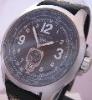 Hamilton Khaki QNE Automatic, Black Dial With Leather Strap