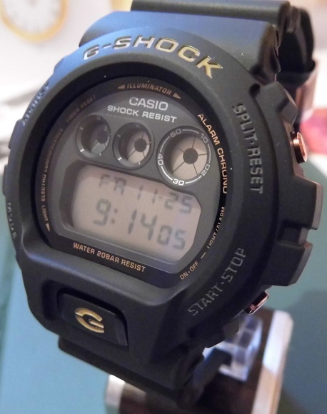 Casio G Shock Anniversary, Black Dial, Black Strap