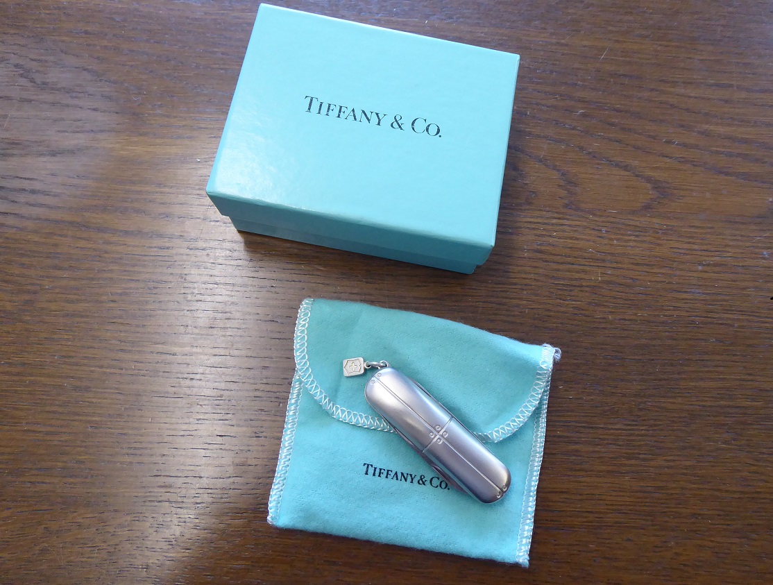 A Tiffany & Co Streamerica Sterling Silver Pen Knife