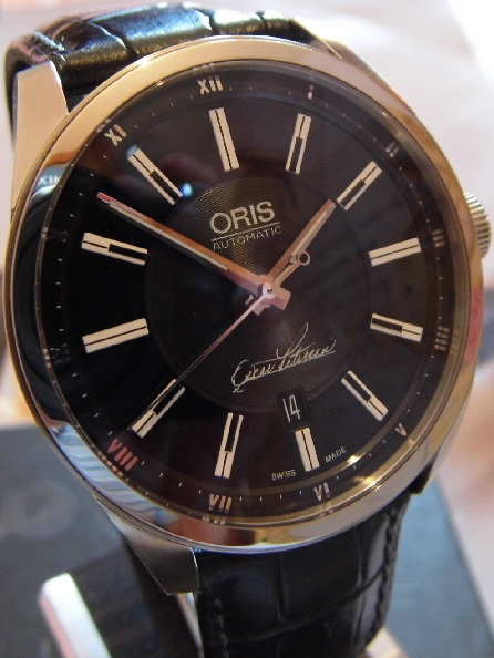 Oris Oscar Peterson Ltd Edition, Black Dial, Leather Strap