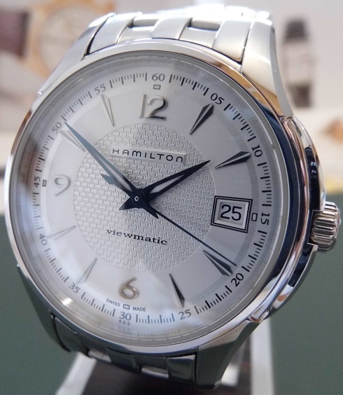 Hamilton Jazzmaster Viewmatic, Silver Dial, Bracelet