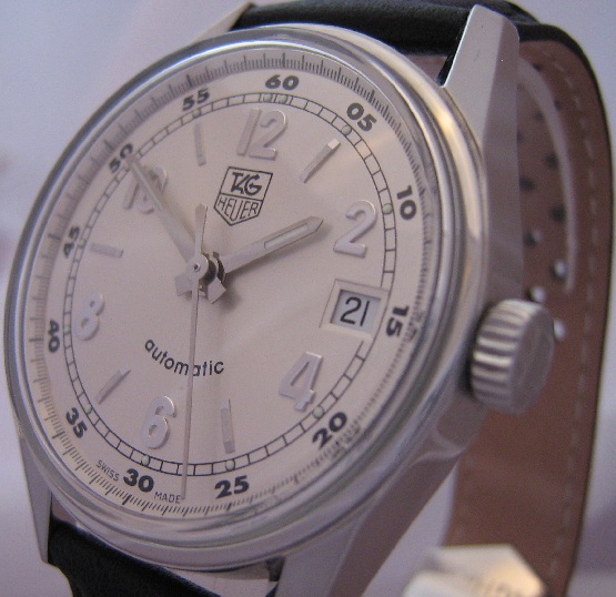 Tag Heuer Carrera Classic, Silver Dial, Leather Strap