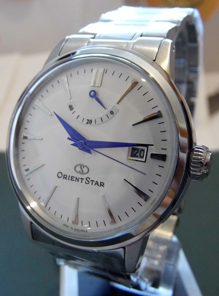 Orient Star Classic Power Reserve, Silver Dial, Bracelet